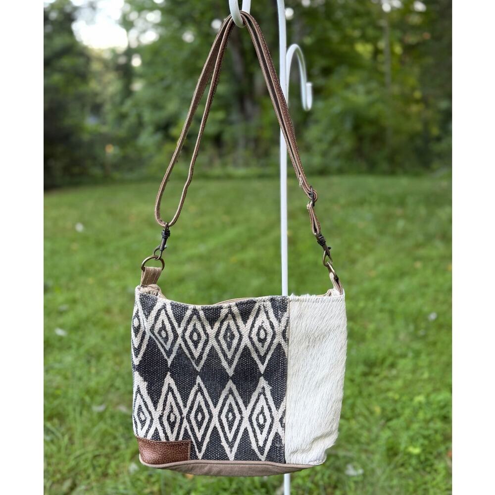 Myra Bag Western Boho Geometric Crossbody Purse